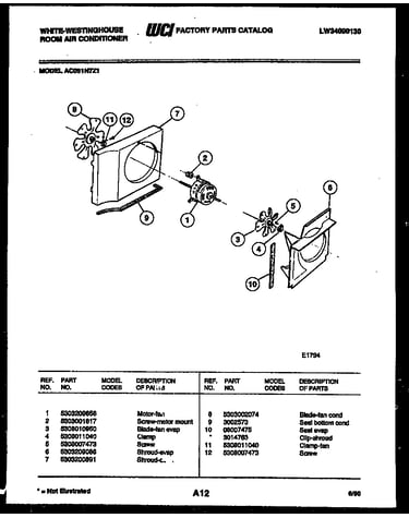 Air handling parts