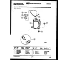 White-Westinghouse AC051N7Z1 compressor parts diagram