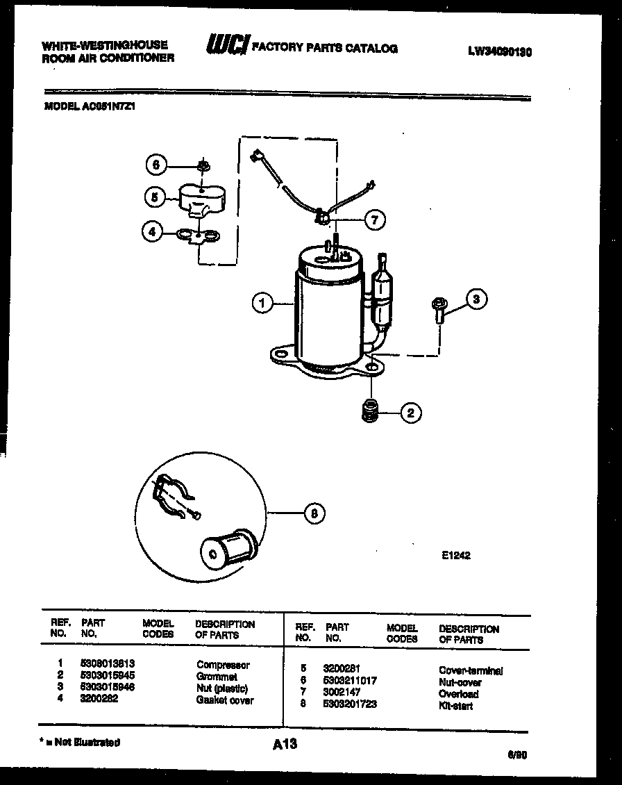 Compressor parts