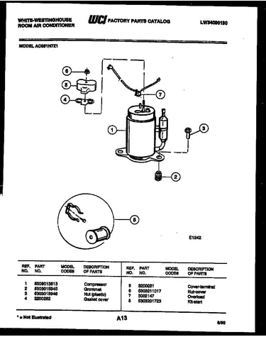 Compressor parts