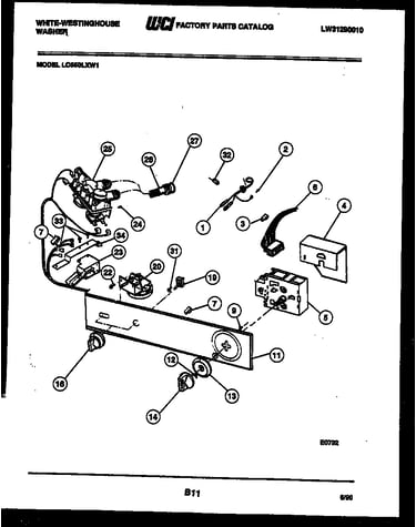 Console and control parts