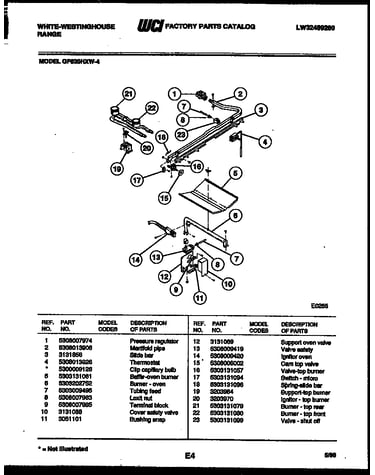 Burner, manifold and gas control