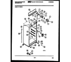 White-Westinghouse RT175MCF1 cabinet parts diagram