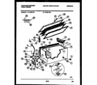 White-Westinghouse FC182LTW7 chest freezer parts diagram