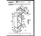 White-Westinghouse RT196MCW1 cabinet parts diagram