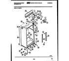 White-Westinghouse RT199MCW1 cabinet parts diagram