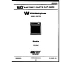 White-Westinghouse KB152LM1 cover diagram
