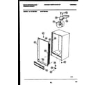 White-Westinghouse FU100LRW4 cabinet parts diagram