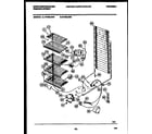 White-Westinghouse FU100LRW4 system and electrical parts diagram