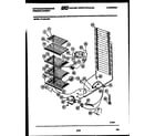 White-Westinghouse FU134LRW4 system and electrical parts diagram