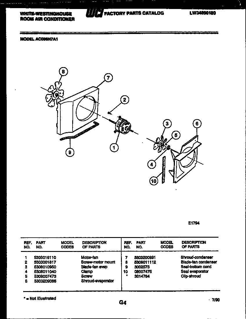Air handling parts