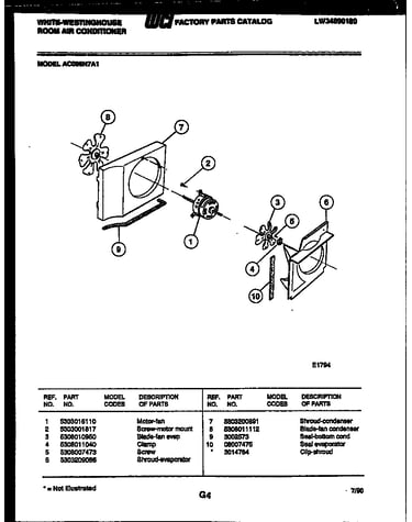 Air handling parts