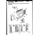White-Westinghouse AC086N7A1 cabinet and installation parts diagram