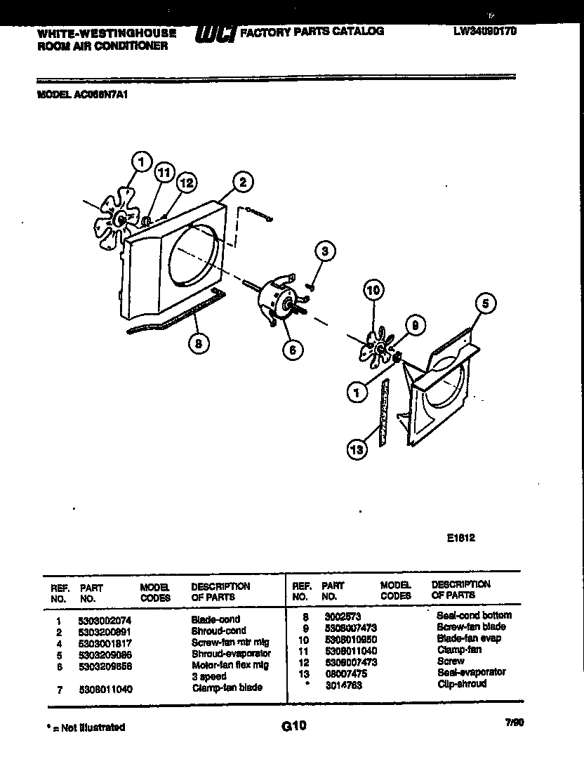 Air handling parts