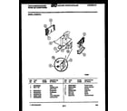 White-Westinghouse AC056N7A1 electrical parts diagram