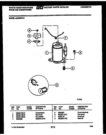 Compressor parts