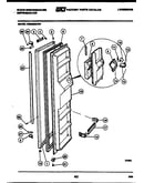 Freezer door parts