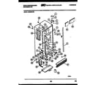 White-Westinghouse RS220MCF0 cabinet parts diagram