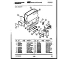 White-Westinghouse RS220MCW0 ice dispenser diagram