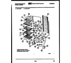 White-Westinghouse FU218LRW4 system and electrical parts diagram