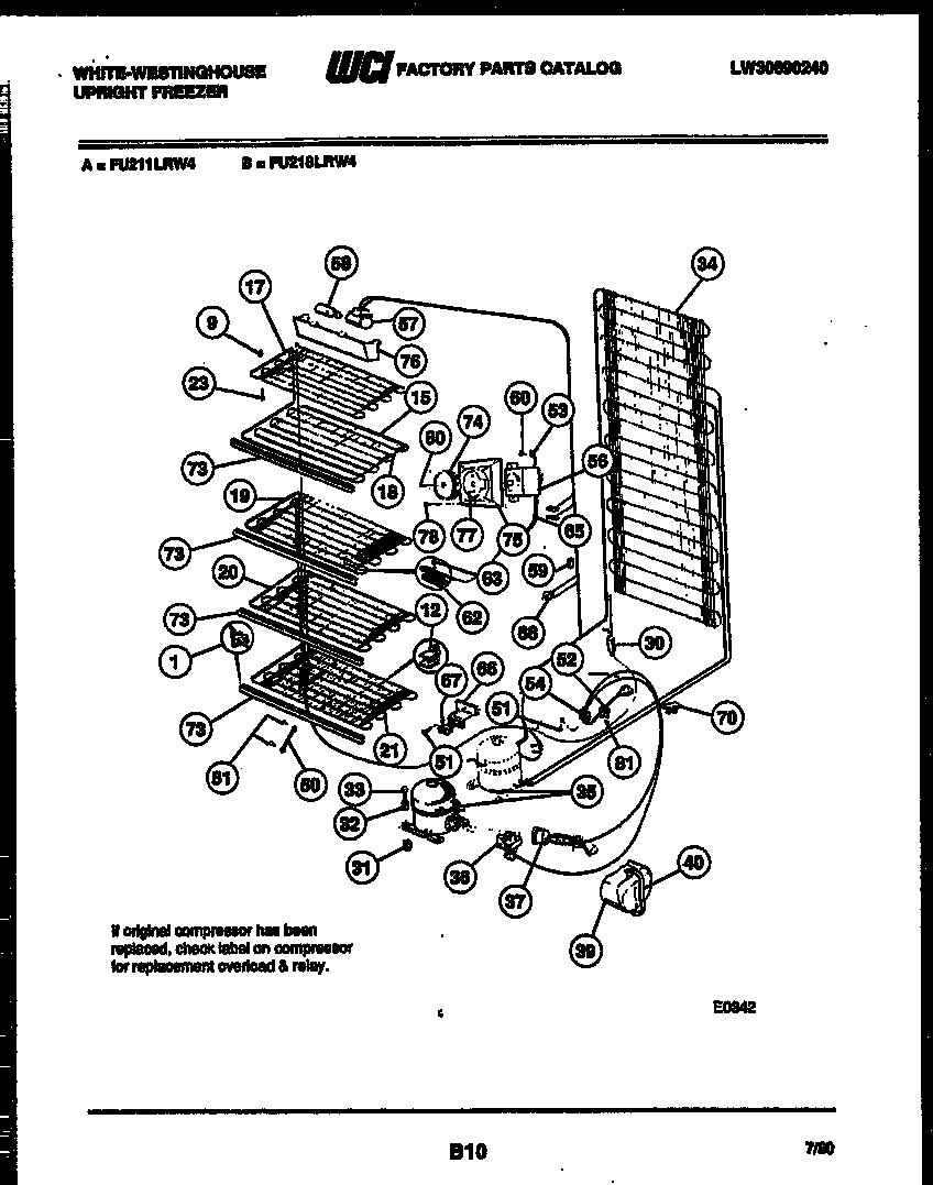 System and electrical parts