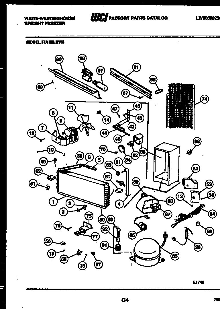 System and automatic defrost parts