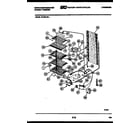 White-Westinghouse FU196LRW4 system and electrical parts diagram