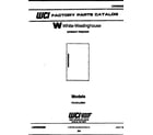 White-Westinghouse FU161LRW4  diagram