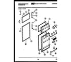 White-Westinghouse RT174NCH0 door parts diagram