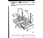 White-Westinghouse WU180TR1 power dry and motor parts diagram
