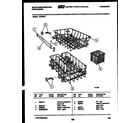 White-Westinghouse WU180TR1 racks and trays diagram