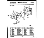 White-Westinghouse AH117N2T1 electrical parts diagram