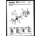 White-Westinghouse AH117N2T1 air handling parts diagram