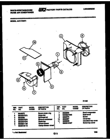 Air handling parts