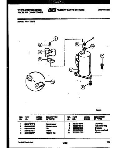 Compressor parts