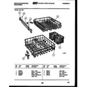 White-Westinghouse SU211MR1 racks and trays diagram