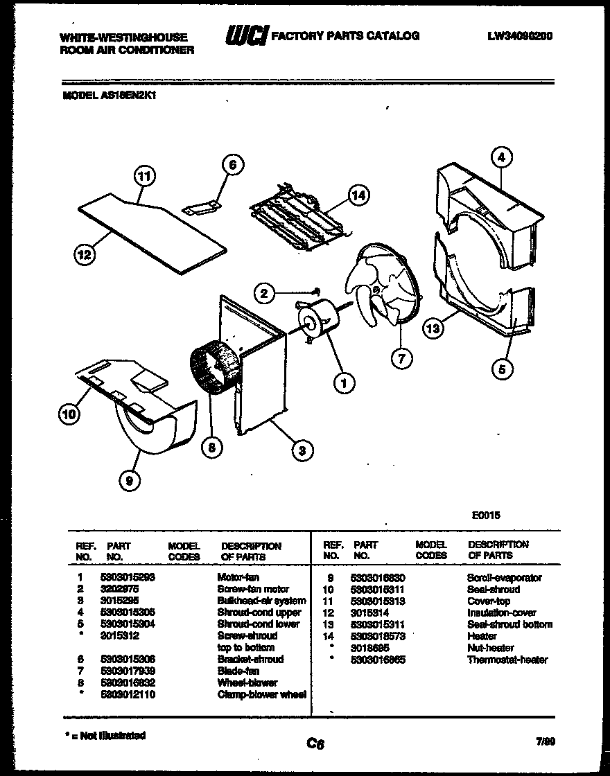 Air handling parts