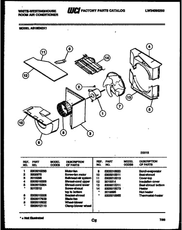 Air handling parts
