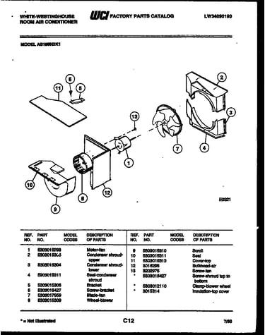 Air handling parts