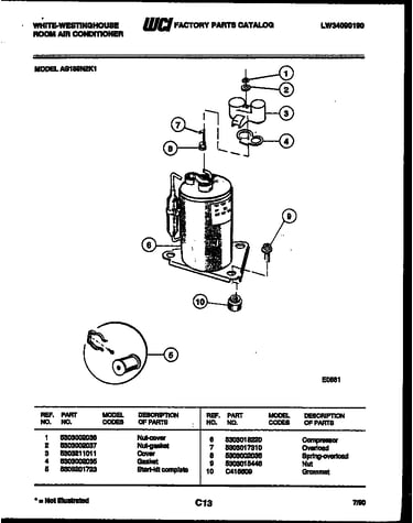 Compressor parts