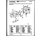 White-Westinghouse AH116N1T1 electrical parts diagram