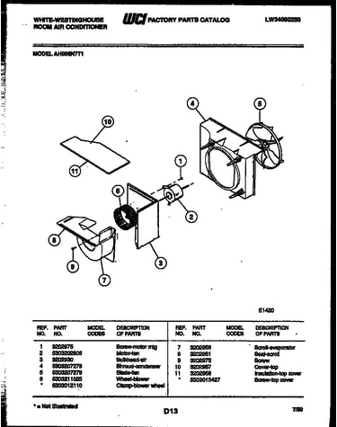Air handling parts