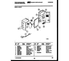 White-Westinghouse AL125N1A1 electrical parts diagram