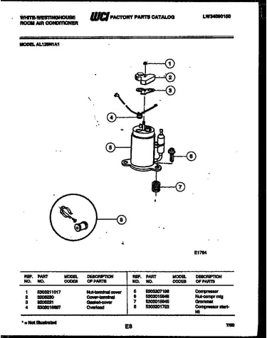 Compressor parts