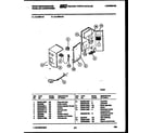 White-Westinghouse AL106N1A2 electrical parts diagram