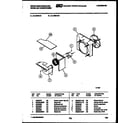 White-Westinghouse AL106N1A2 air handling parts diagram