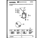 White-Westinghouse AL106N1A1 compressor parts diagram