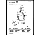 White-Westinghouse AL106N1A2 compressor parts diagram