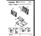 White-Westinghouse AL106N1A1 unit parts diagram