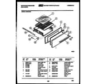 White-Westinghouse GF201ND2 broiler drawer parts diagram